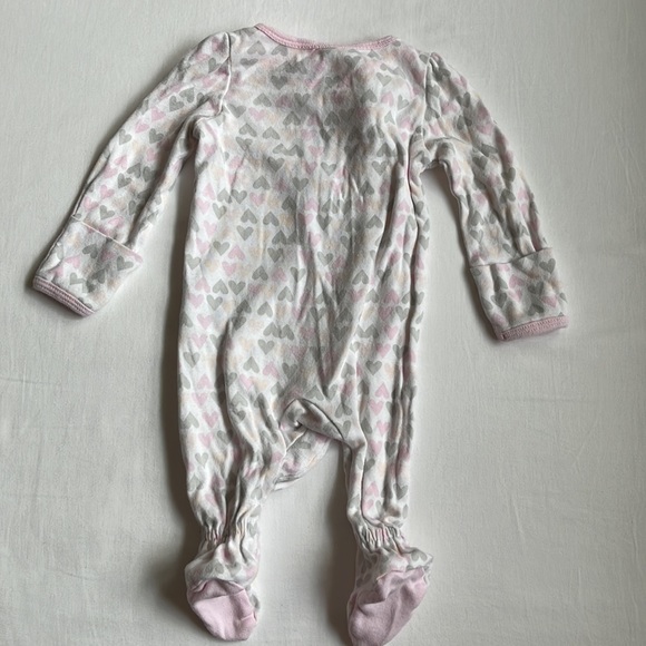 Bundle of 3 Cloud Island/ Carter’s Cotton Sleepers Size Newborn - Picture 3 of 14